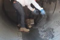 El drenaje no es un basurero; lo asfixian con toallas húmedas