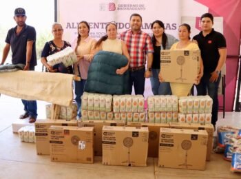 Amplían apoyo alimentario en Cortijos de Guaténipa <br> <span style='color:#FFFFFF;font-size:16px;letter-spacing:1px;'>Ayuntamiento de Badiraguato incorpora a familias que no estaban en el padrón y refuerza la entrega de apoyos sociales</span>