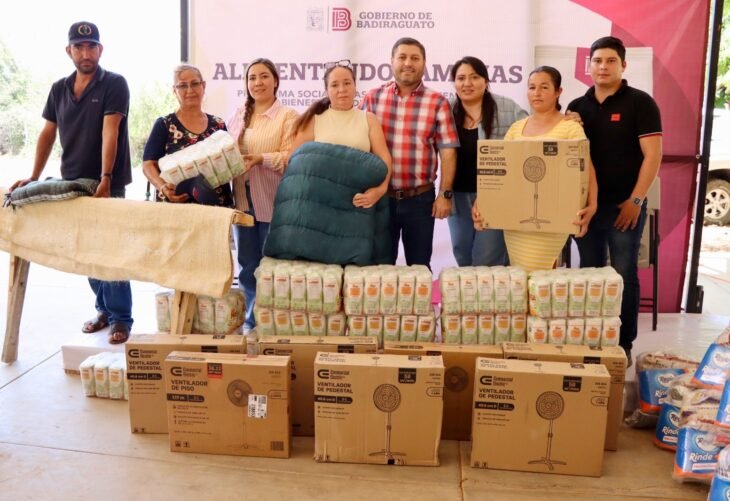 Amplían apoyo alimentario en Cortijos de Guaténipa <br> <span style='color:#FFFFFF;font-size:16px;letter-spacing:1px;'>Ayuntamiento de Badiraguato incorpora a familias que no estaban en el padrón y refuerza la entrega de apoyos sociales</span>