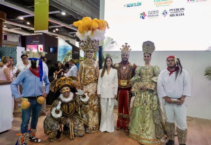 Sinaloa se promueve en el Tianguis Turístico 2026 en Acapulco <br> <span style='color:#FFFFFF;font-size:16px;letter-spacing:1px;'>Sostiene reuniones con aerolíneas y operadores para atraer visitantes y fortalecer rutas</span>