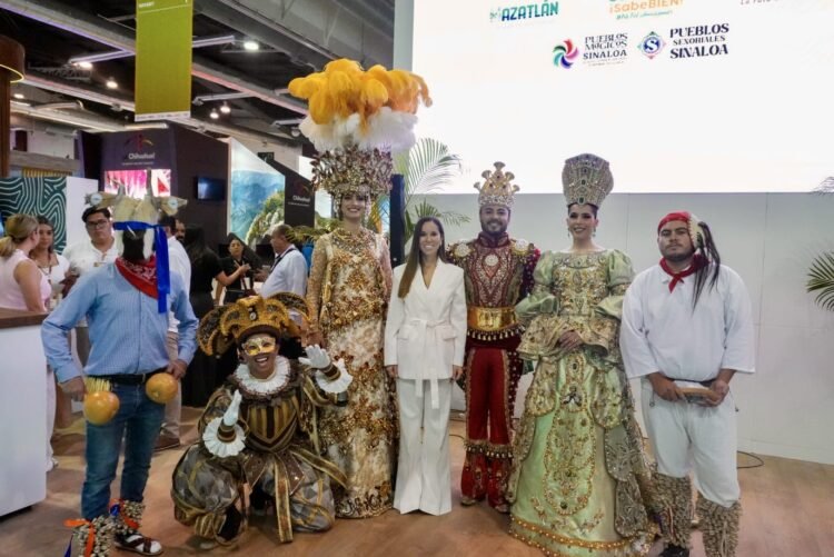 Sinaloa se promueve en el Tianguis Turístico 2026 en Acapulco <br> <span style='color:#FFFFFF;font-size:16px;letter-spacing:1px;'>Sostiene reuniones con aerolíneas y operadores para atraer visitantes y fortalecer rutas</span>
