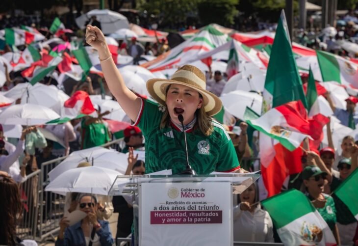 Desde Sinaloa, gobernadora respalda defensa de la soberanía planteada por Sheinbaum