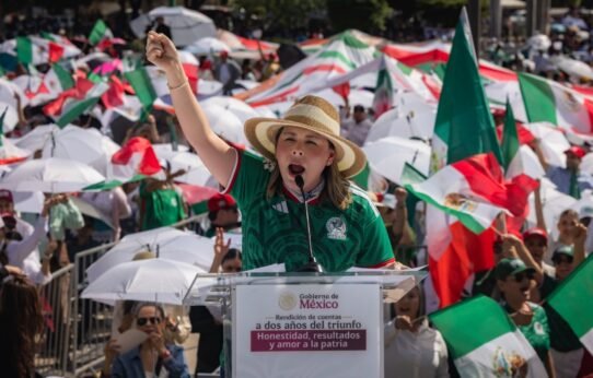 Desde Sinaloa, gobernadora respalda defensa de la soberanía planteada por Sheinbaum