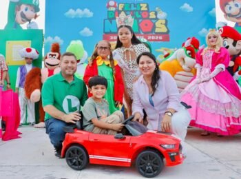 Con regalos, sorpresas y mucha diversión, José Paz López festeja a lo grande a niñas y niños de Badiraguato