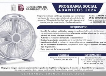 Badiraguato dotará de abanicos para temporada de calor