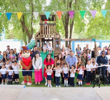 Kínder Jean Piaget estrena área recreativa en Badiraguato