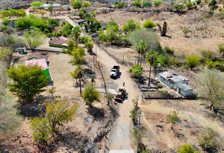 Destinan 3.2 millones de pesos a obra pública en Otatillos, Badiraguato
