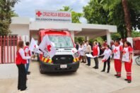 Cruz Roja Badiraguato recibe una nueva ambulancia equipada